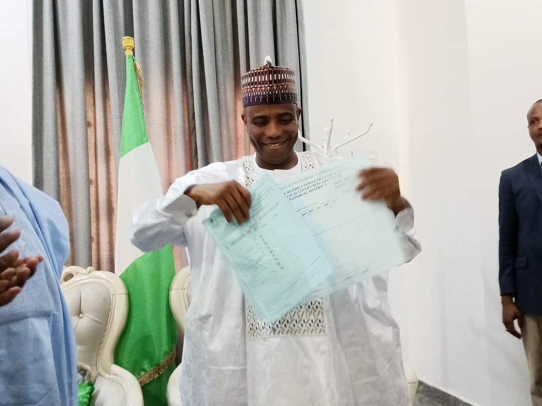 Tambuwal wins Sokoto South Senatorial District election
