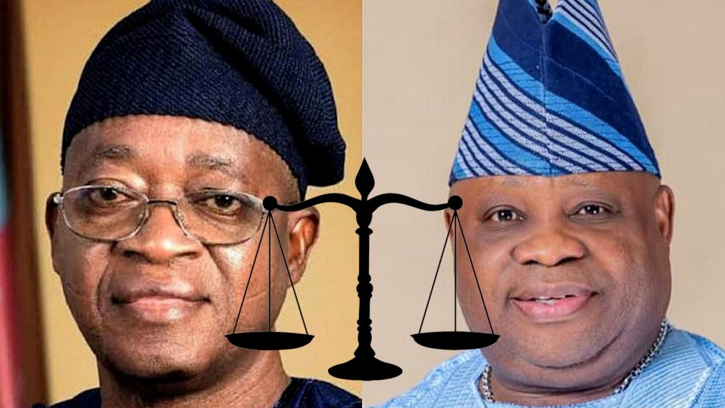 Supreme court to rule over Oyetola and Adeleke