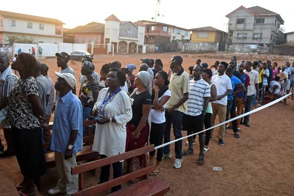 Sierra Leoneans set to elect president, parliament members amid political tension