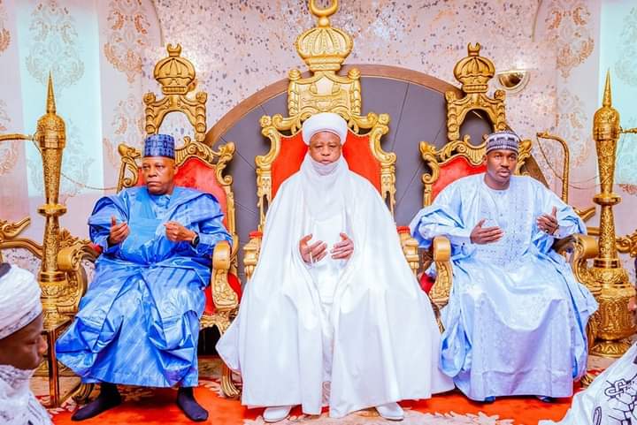 VP Shettima pays Sallah homage to Sultan of Sokoto, calls for unity, support for president Tinubu 