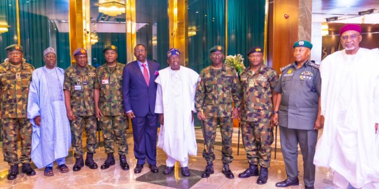 Tinubu directs security chiefs to map out new plans to tackle insecurity