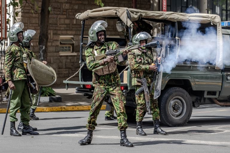 Kenyan police fire tear gas to disperse protesters over tax hike