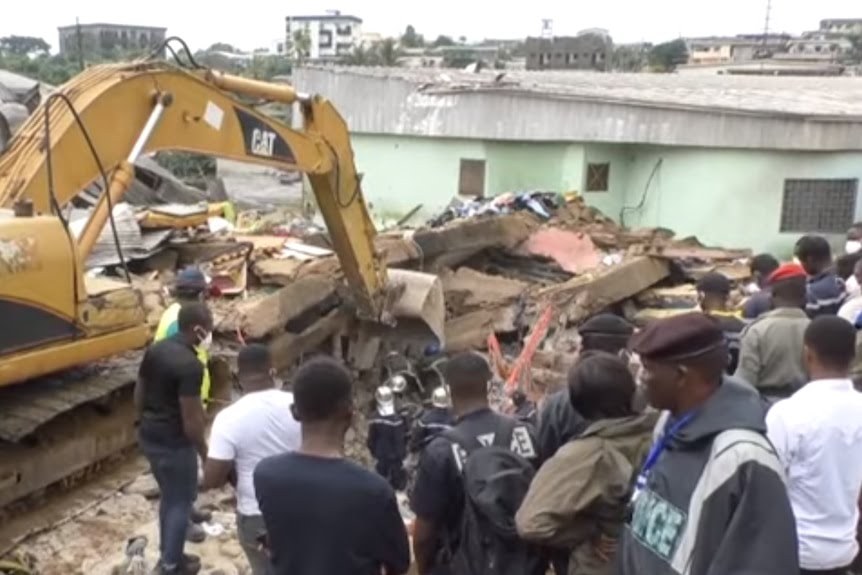 Building collapse kills 12, injured many others in Douala, Cameroon