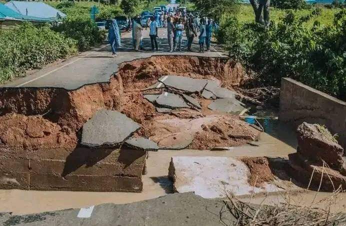 KWSG commended on swift response to road collapse