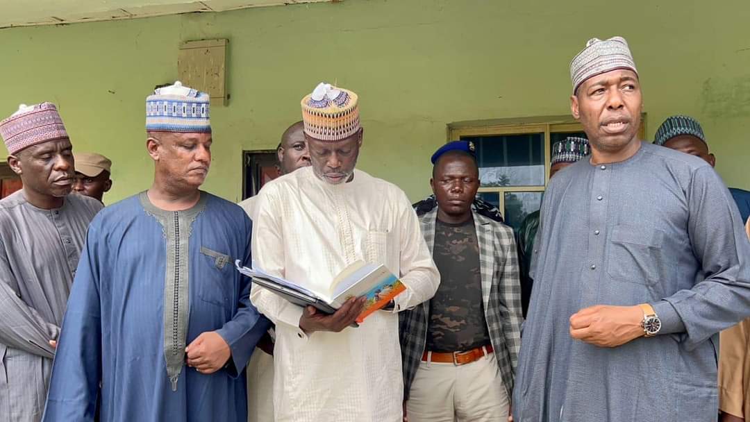 Zulum visits Ngala, opens central mosque; inspects 7 projects