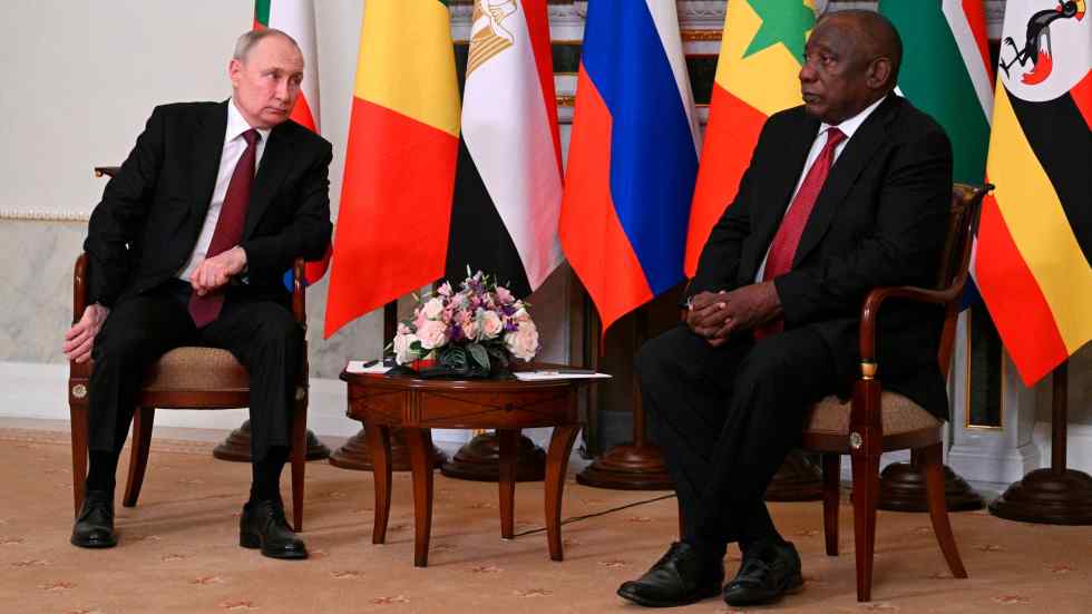 Putin agreed not to attend BRICS summit – South African govt. 