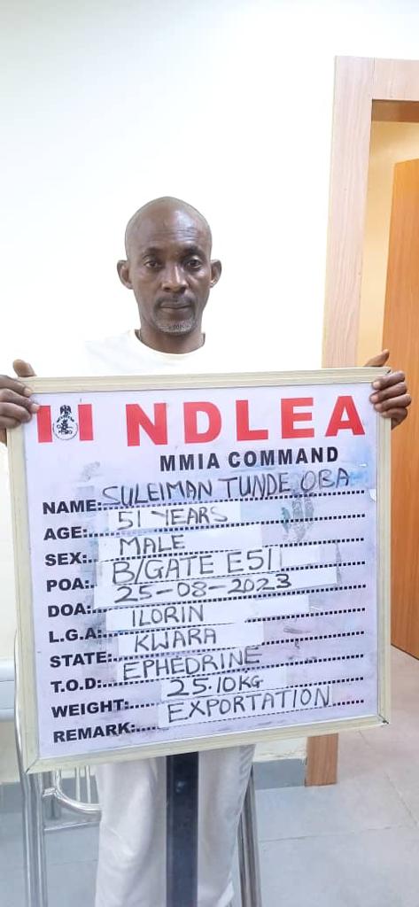 NDLEA Intercepts Notorious Drugs Traffickers at Lagos Airport