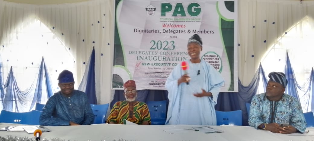 Political Awareness Group, PAG, Inaugurates New Executives.