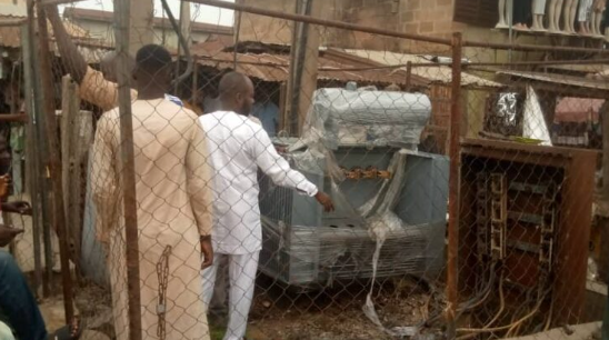 Jubilation As Senator Alli Restores Electricity to Apata Community