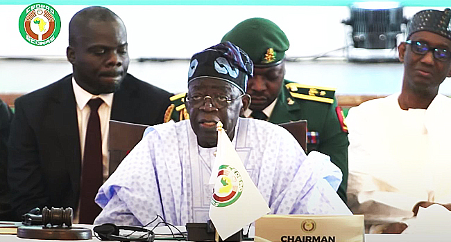 BREAKING: Stand Against Unconstitutional Change Of Govt, Tinubu Charges ECOWAS Leaders