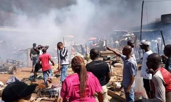 Fire Guts 30 Shops In Anambra Market