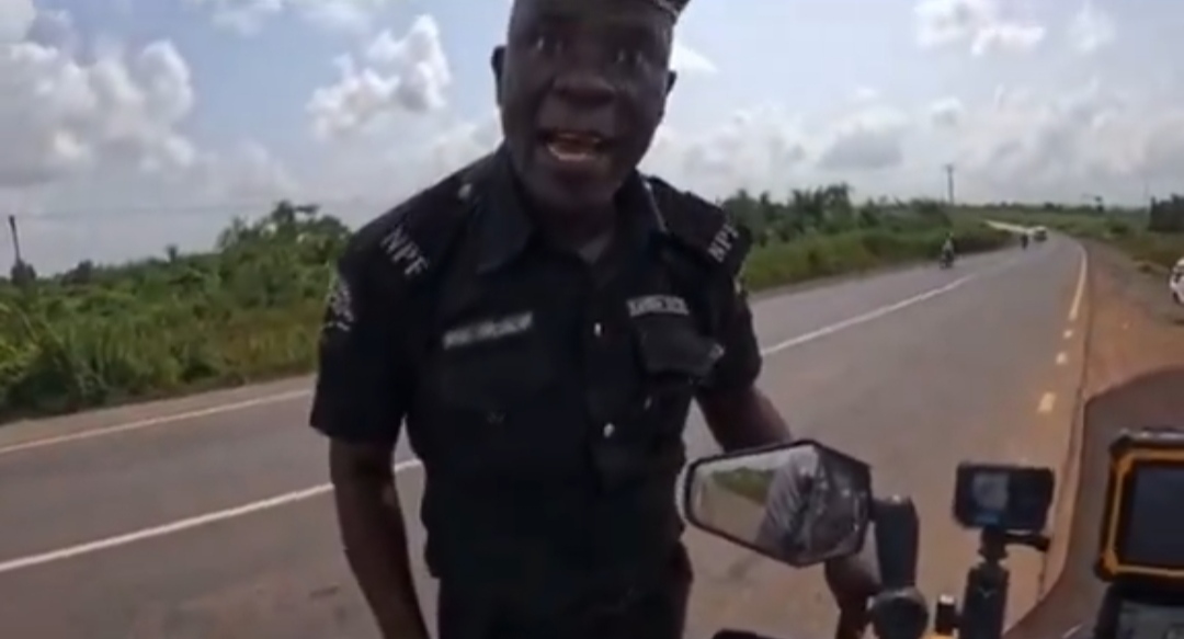 Cops Filmed Demanding Money From Foreign Biker Arrested – Oyo Police