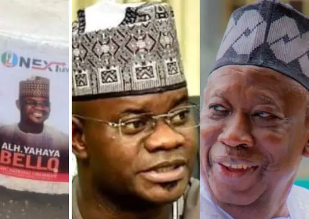 Yahaya Bello Denies APC Chair’s Posters, Says I’m ‘committed’ To Ganduje’s Leadership