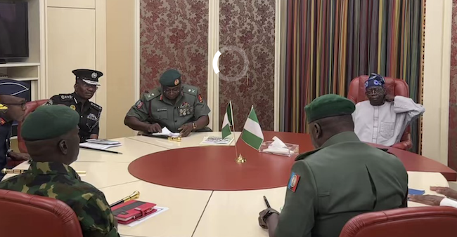 Kidnappings: Tinubu Meets Security Chiefs