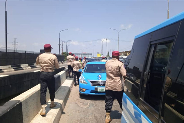 BREAKING: Multiple Crashes On Ogun Bridge As Car Plunges Into River