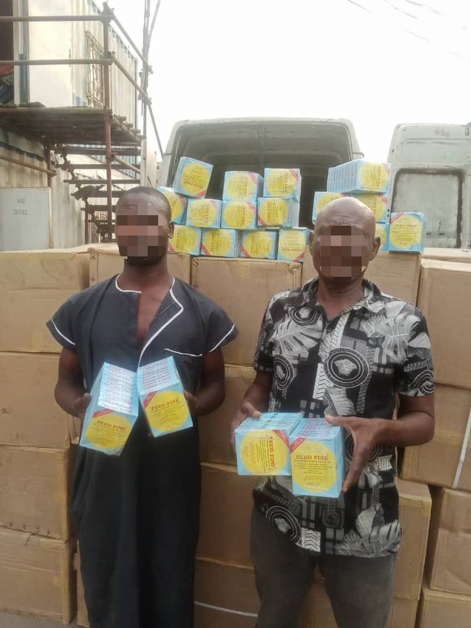 Lagos Authorities Detain Two Individuals In Possession Of 70 Cartons Of Expired Medications