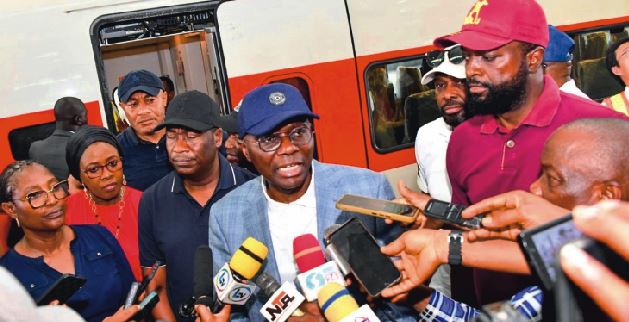 Sanwo-Olu Test Runs Red Line Train Ahead Commissioning