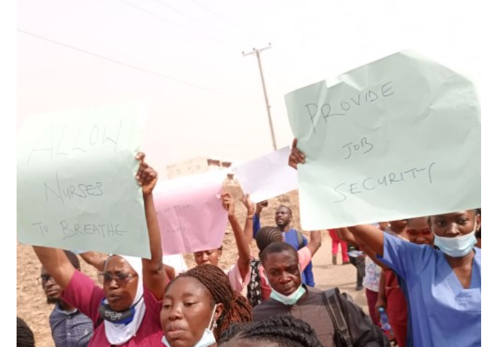 Nigerian Nurses Protest New Verification Guidelines, Demand Improved Welfare Packages