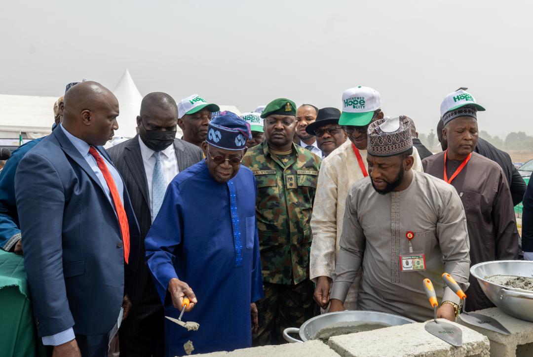 JUST IN: Tinubu Inaugurates 3,112 Housing Units In FCT