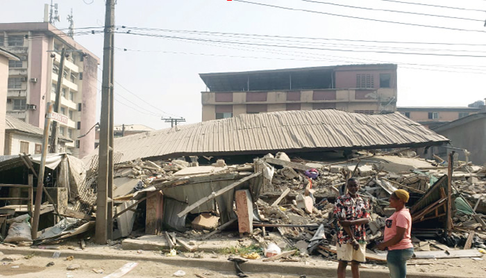 Many Trapped In Anambra Building Collapse