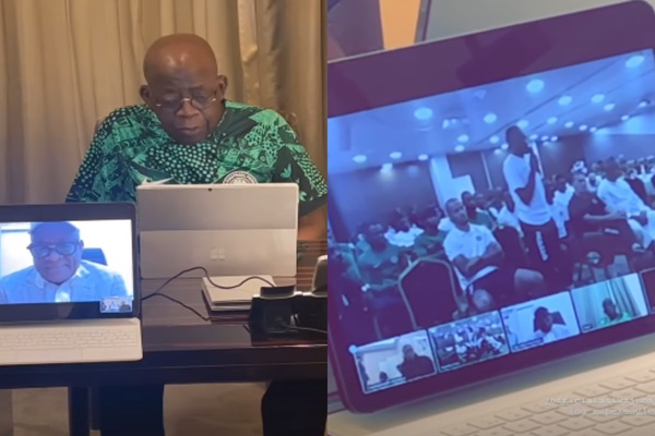 JUST IN: Tinubu Calls Super Eagles Ahead Of Angola Clash