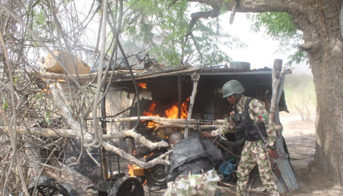Defence Headquarters Says Soldiers Killed 964 Terrorists In February
