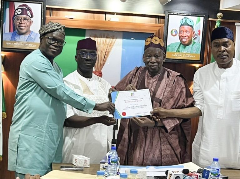 JUST IN: Edo APC Gov Candidate Gets Party’s Certificate Of Return