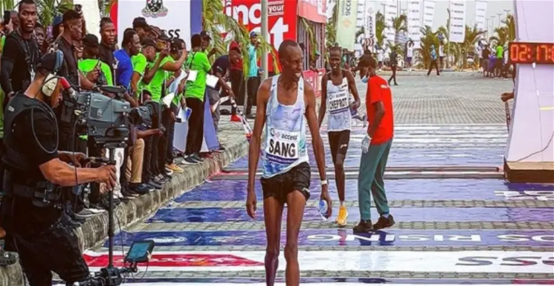 JUST-IN: Kenya’s Sang Wins 9th Lagos City Marathon 