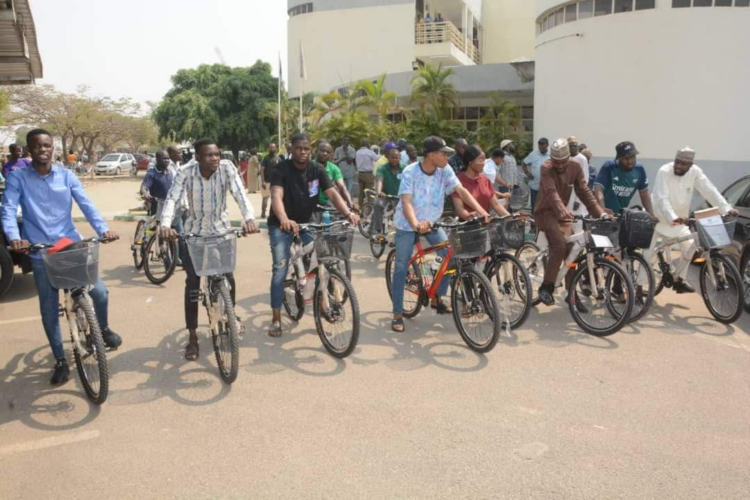 UniAbuja Unveils Bicycles For Alternative Intra-campus Transport