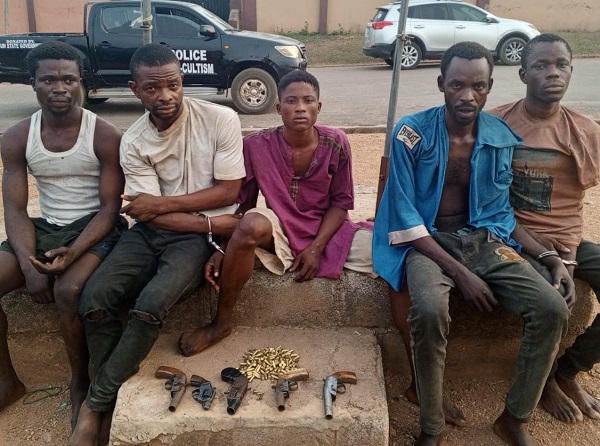 JUST IN: Police Nab Six Cultists With Guns, Bullets In Osun