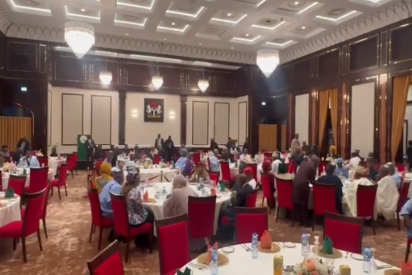 JUST IN: Tinubu Breaks Fast With FEC Members, Service Chiefs, Heads Of MDAs