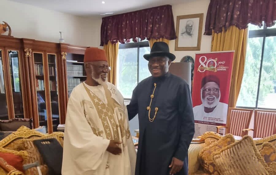 JUST IN: Abdulsalami, Jonathan, Others Attend State Police Dialogue