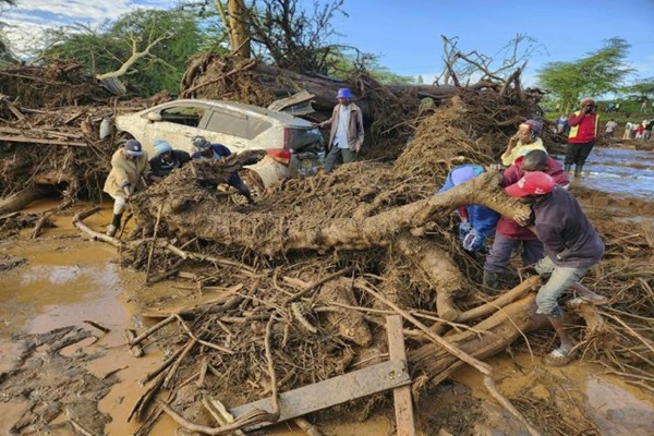 Sad As 40 Dead In Kenya Dam Collapse