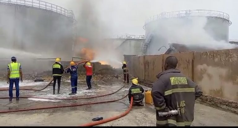 NNPCL, Lagos Fire Service Disagree As Depot Goes Up In Flame