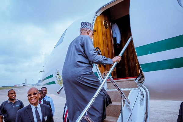 Shettima Departs For US To Attend 2024 US-Africa Business Summit