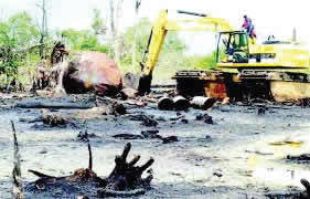 NAF Destroys 13 Illegal Refining Sites, Seven Boats In Rivers