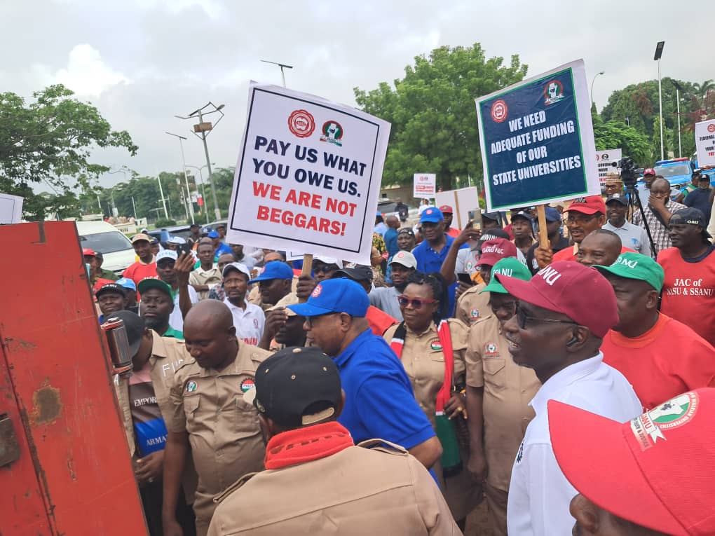 Police Stall SSANU/NASU Protest in Abuja