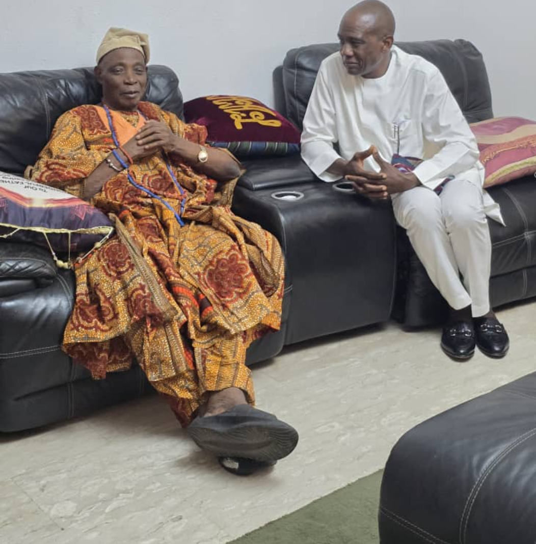 Yisa Yagboyaju Family Pays Visit to Olubadan-Designate Oba Rashidi Ladoja