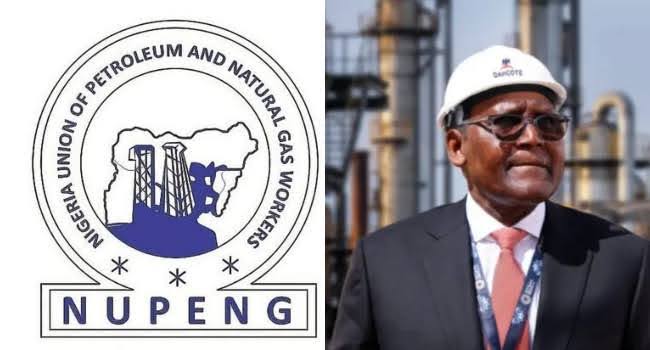 NUPENG suspends two-day strike as Dangote Group agrees to unionisation deal