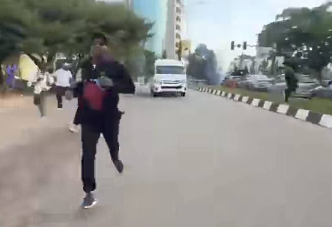 Security Operatives Disperse Pro-Nnamdi Kanu Protesters In Abuja